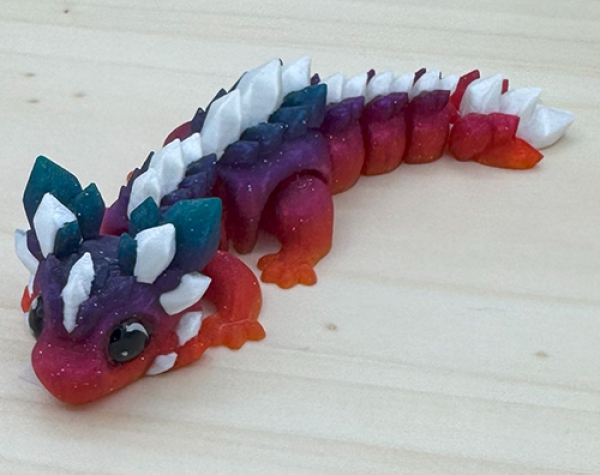 Kristalldrache – Regenbogenglanz